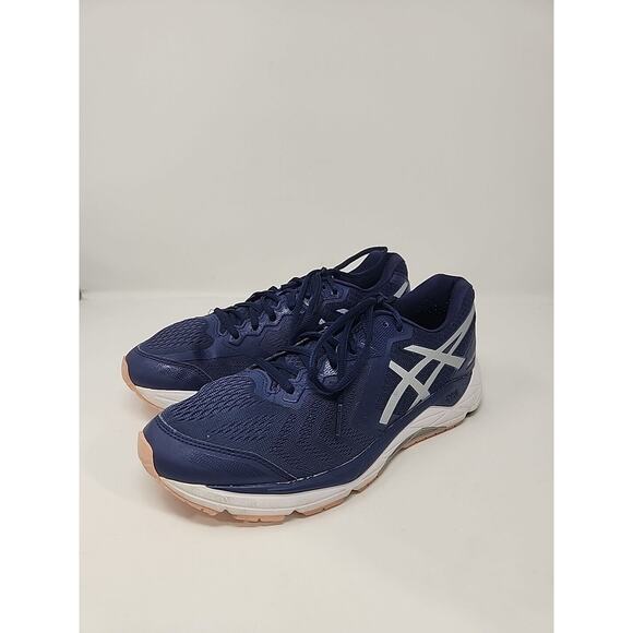 Asics Womens Sneakers Shoes Size 10 Gel Foundation 13 Blue Running Athletic - Picture 2 of 16